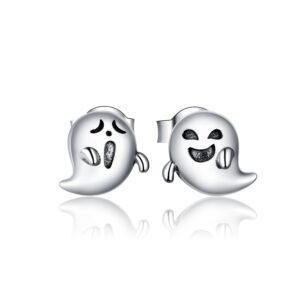 Cercei din argint Funny Ghosts