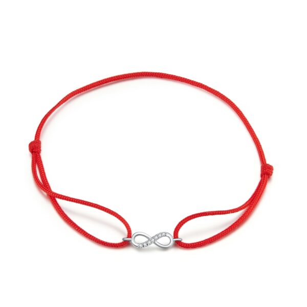 Bratara din snur Red Rope Infinite Gift