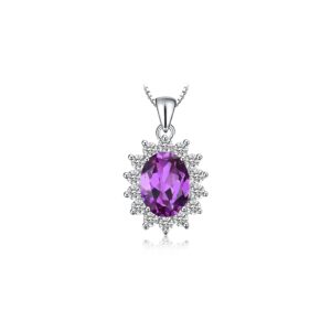 Colier din argint Alexandrite Sapphire