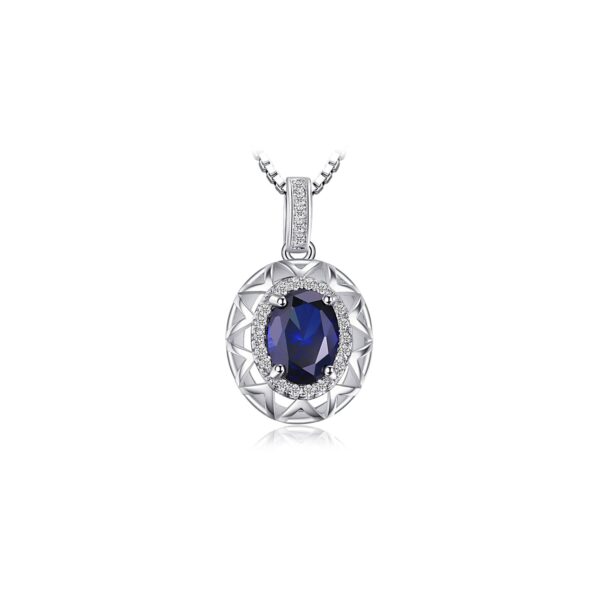 Colier din argint Amazing Sapphire