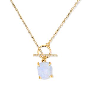 Colier din argint Golden Mystical Moonstone