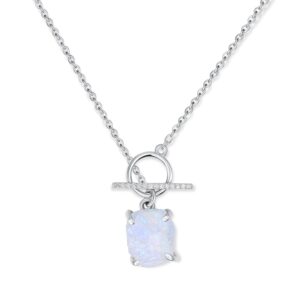 Colier din argint Silver Mystical Moonstone