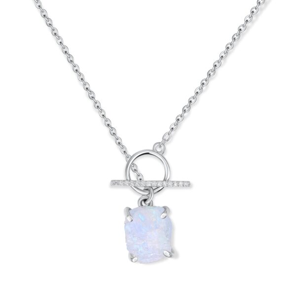 Colier din argint Silver Mystical Moonstone