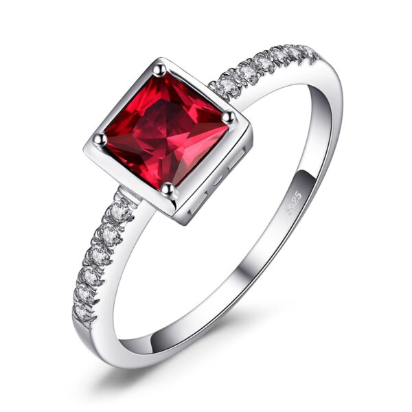 Inel de argint Sparkling Ruby