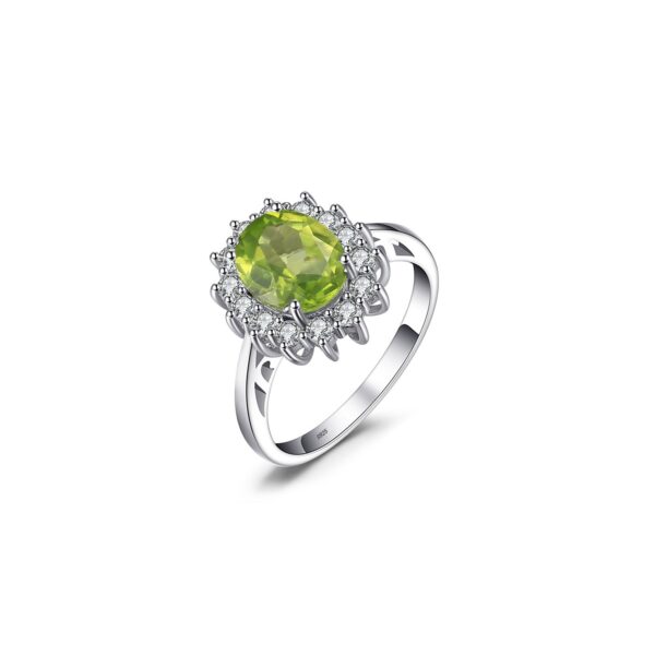 Inel din argint Diana's Peridot Ring