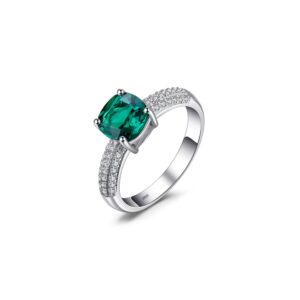 Inel din argint Perfect Green Gem