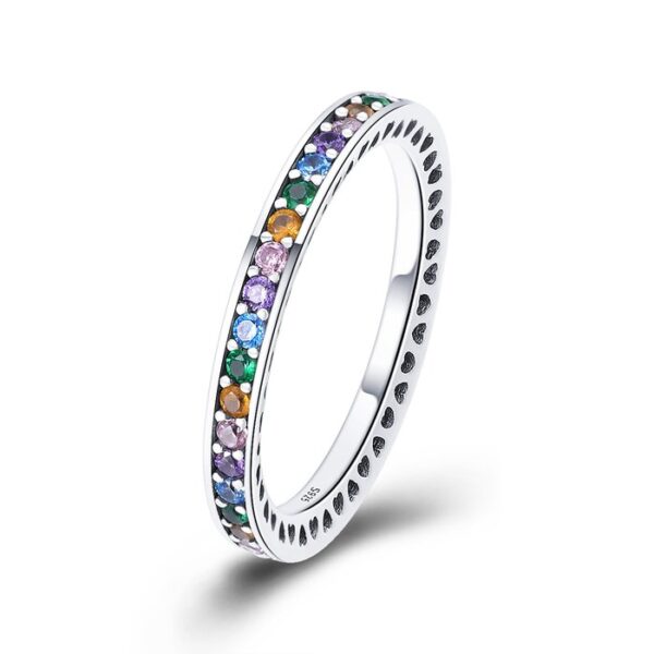 Inel din argint Rainbow Ring