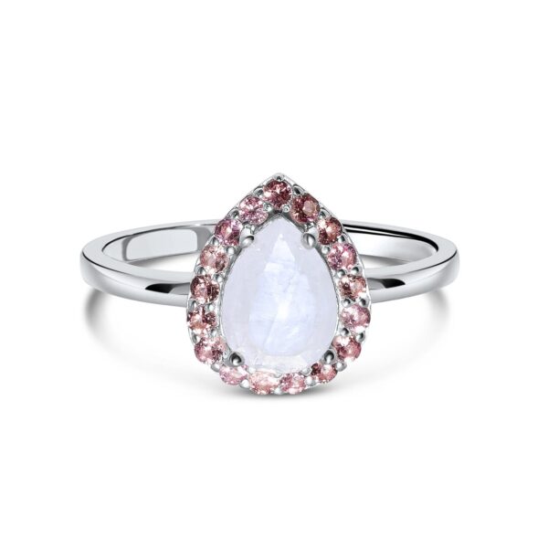 Inel din argint Silver Captivating Moonstone Dream