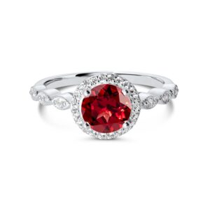 Inel din argint Silver Dreamy Garnet