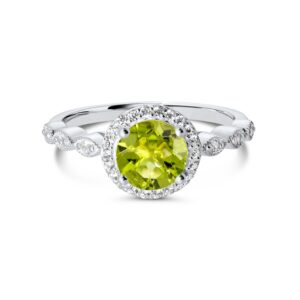 Inel din argint Silver Dreamy Peridot