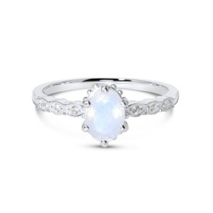 Inel din argint Silver Royal Moonstone