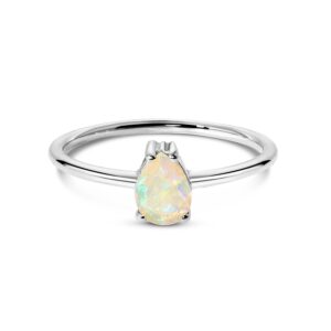 Inel din argint Silver Serene Bliss Opal