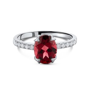 Inel din argint Silver Splendid Garnet