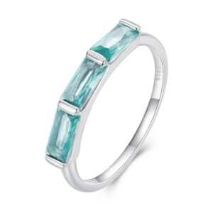 Inel din argint Turquoise Crystals