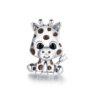 Talisman din argint Baby Giraffe