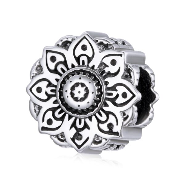 Talisman din argint Beautiful Silver Flower