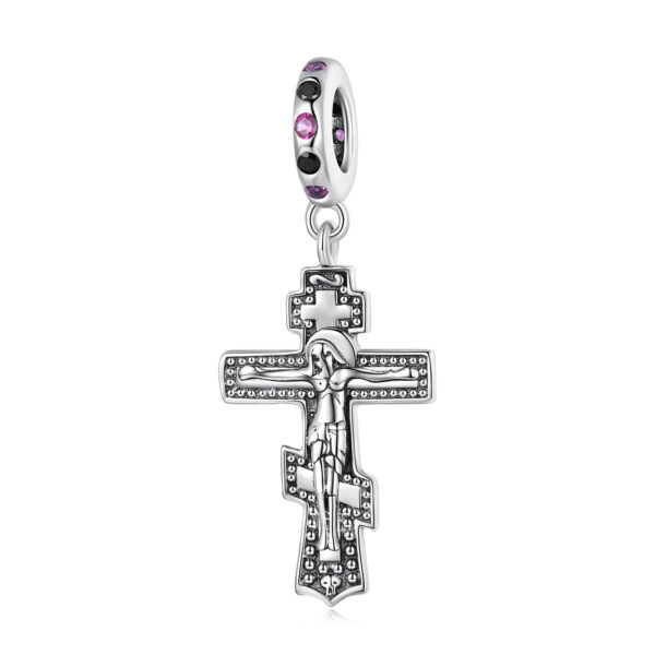 Talisman din argint Cross of Jesus