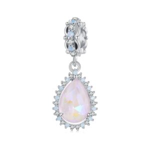 Talisman din argint Glamour Crystal Drop