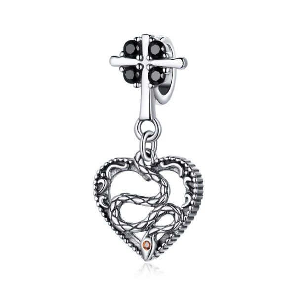 Talisman din argint Gothic Vintage Cross