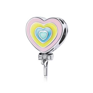 Talisman din argint Lollipop Heart