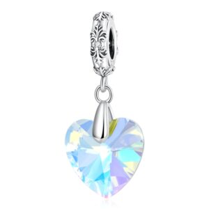 Talisman din argint Mini Shiny Heart