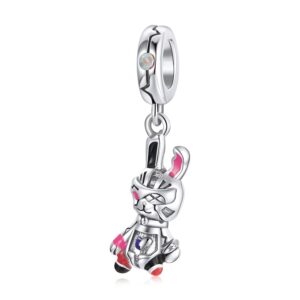 Talisman din argint Pirate Bunny