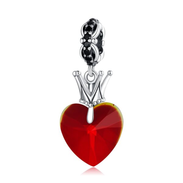 Talisman din argint Queen's Heart