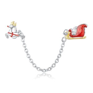 Talisman din argint Santa's Reindeer Unique Chain