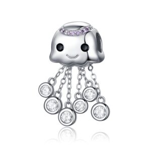 Talisman din argint Silver Octopus